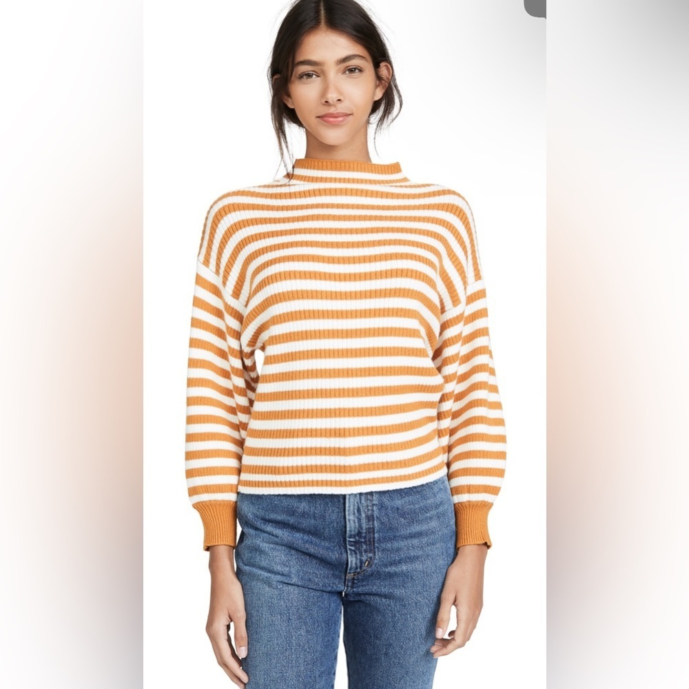 Line &  Dot Stripe Sweater